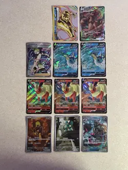 Full Art Pokemon Card Lot 11 Cards *Korean* Mint Condition! RR, RRR, AR, & SR!!! - Image 1