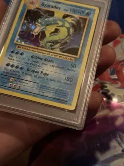 Pokemon TCG Gyarados Holo Card 34/108 Rare XY Evolutions 2016 PSA 10 - Image 3