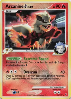 Arcanine (League Promo) Reverse Holo League Championship Card 15/147 LP - Image 1