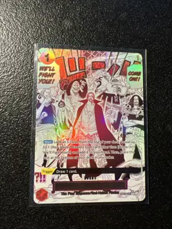 One Piece Card Game Op09-020 Come On!! We’ll Fight You!! Alt Art - English - NM - Image 1