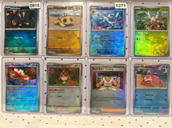 18 Card Mint Masterball Reverse Holo Lot Premium Pokemon 151 TCG Rare Collection - Image 1