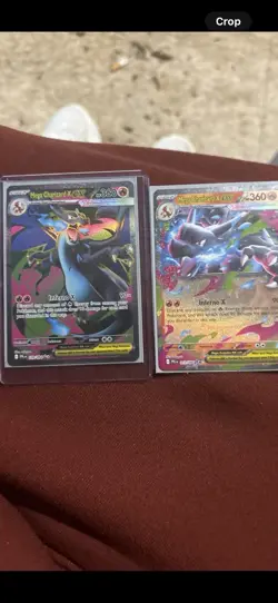 Pokemon TCG Mega Charizard X Ex Double Rare & Full Art - Phantasmal Flames - Image 1