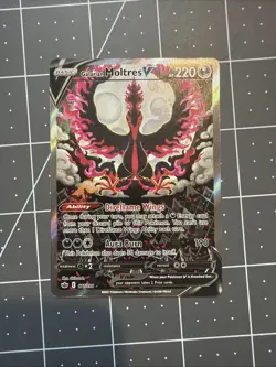 Pokemon TCG Galarian Moltres v Alternate Full Art, Chilling Reign, Card 177/198 - Image 1