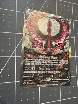 Pokemon TCG Galarian Moltres v Alternate Full Art, Chilling Reign, Card 177/198 - Image 2