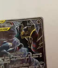 Garchomp & Giratina GX Ultra Rare Holo TAG TEAM Pokemon TCG Card Japanese - Image 3