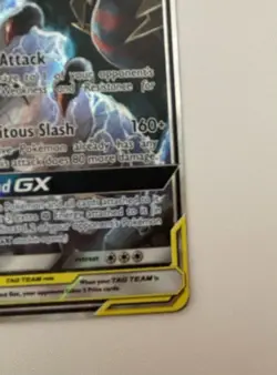 Garchomp & Giratina GX Ultra Rare Holo TAG TEAM Pokemon TCG Card Japanese - Image 4