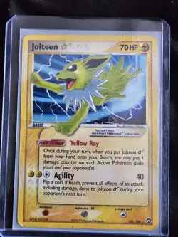 Jolteon Gold Star Holo Ultra Rare Vintage Pokemon Card 101/108 *HP* - Image 1