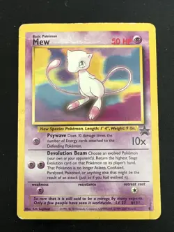Wizards of the Coast Black Star Promo Pokemon Card Lot: Mewtwo Mew Electabuzz - Image 4