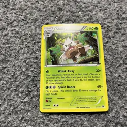 Pokemon Shiftry XY23 Black Star Promo Cosmos Holo Card TCG NM - Image 2