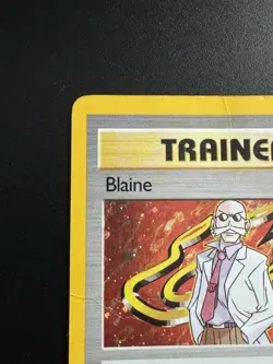 Blaine Holo Trainer 17/132 Gym Challenge Pokemon Card - Image 3
