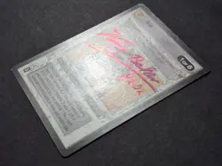 Kenny Baker Autographed Star Wars CCG Artoo Jabba's Palace Signed Card R2-D2 - Image 3