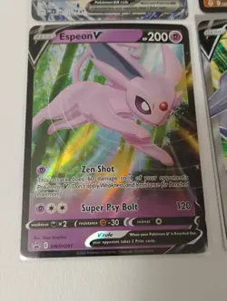 Pokemon GX/Steelix,Llima,Lycanroc Full Arts/Espeon Promo/Lugia Ex Holo Cards - Image 4