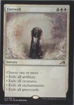 Farewell - Kamigawa: Neon Dynasty: #13, Magic: The Gathering Nm C277 - Image 1