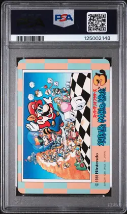 1989 CARDDASS SUPER MARIO BROS. 3 #35 LARRY KOOPA PSA 10 - Image 2
