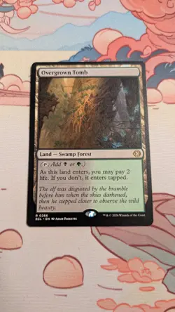 Overgrown Tomb #0266 [Lorwyn Eclipsed] Magic MTG NM Non-Foil - Image 1