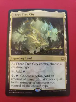 Three Tree City BLB #260 MtG Foil - Image 1