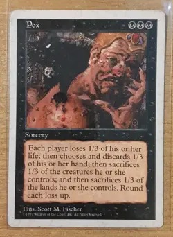 1997 MAGIC THE GATHERING 5TH POX TD25 - Image 1
