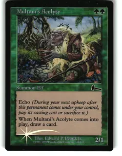 Magic the Gathering - Urza's Legacy Multani's Acolyte 1999 108 Common - Image 1