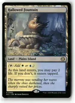 Hallowed Fountain Lorwyn Eclipsed Magic The Gathering MTG NM Regular IN HAND - Image 1