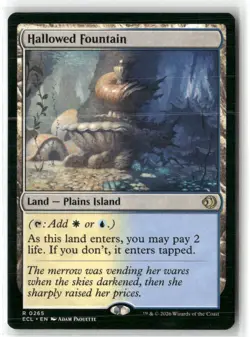 Hallowed Fountain Lorwyn Eclipsed Magic MTG NM - Image 1