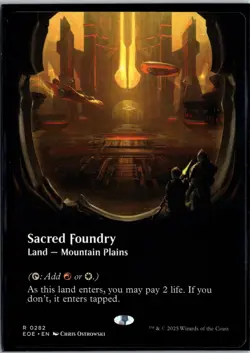 Sacred Foundry (Borderless) Normal R Edge of Eternities 282 NM - Image 1