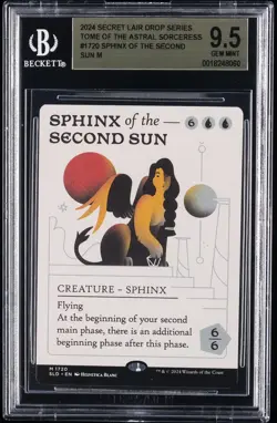2024 MTG SECRET LAIR DROP SERIES #1720 SPHINX OF THE SECOND SUN BGS 9.5 - Image 1