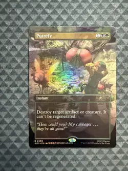 MTG Putrefy #2299 Rainbow Foil Rare Secret Lair Drop Series (SLD) - Image 1