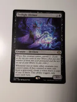 MTG - Twilight Diviner - Lorwyn Eclipsed (NM) #0122 - Image 1