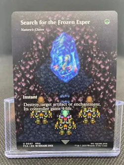 MTG Search for the Frozen Esper - Final Fantasy NM/Reg Showcase English - Image 1