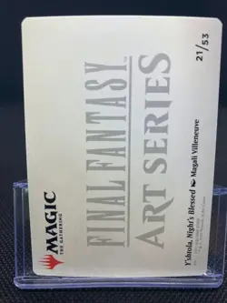 MTG Final Fantasy Art Series Y'shtola, Night's Blessed x1 NM Art Card - Image 2