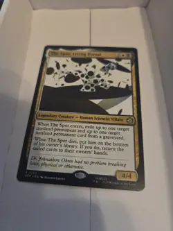 The Spot Living Portal MTG Spider-Man Collectible Card NM Condition - Image 1