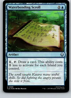 Waterbending Scroll - TLA - FOIL - 81 - MTG - Image 1