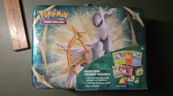 Sealed Pokemon TCG 2022 Spring Collectors Tin Chest - Image 1
