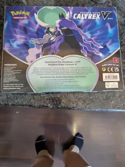 Pokemon TCG Shadow Rider Calyrex V Box New Factory Sealed 820650809002 - Image 2