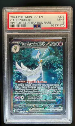2024 Pokemon SV Paldean Fates - PAF EN Gardevoir ex #233/091 PSA 9 - Image 1