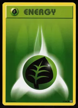 Grass Energy 91/108 Pokemon Evolutions Common Heavily Played - Image 1