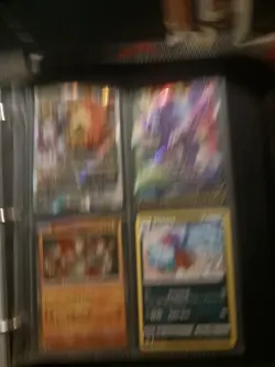 Pokemon Cards, All good condition 2 pages of cards 1 slightly ripped - Image 2