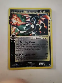 Pokemon TCG Charizard Delta Species EX Dragon Frontiers Holo Card 100/101 - Image 1