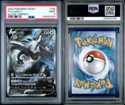 Lugia V #186 Alt Art Silver Tempest PSA 9 Graded Pokemon Card 2022 Mint - Image 3