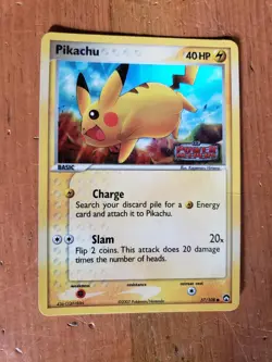 Pokemon TCG Pikachu EX Power Keepers 57/108 Reverse Holo Common - Image 1