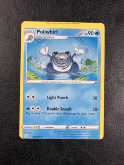 Miscut - Poliwhirl 031/196 Lost Origin - Error Misprint - Pokemon TCG - Image 1
