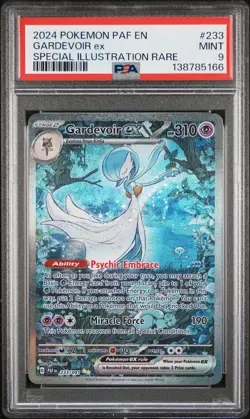 2024 POKEMON PAF EN-PALDEAN FATES SPECIAL ILLUSTRATION RARE GARDEVOIR EX PSA 9 - Image 1