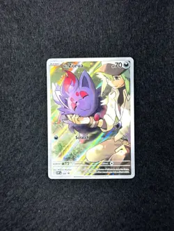 2023 Pokemon SV Black Star Promos N's Zorua #189 Destined Rivals ETB Promo - Image 1