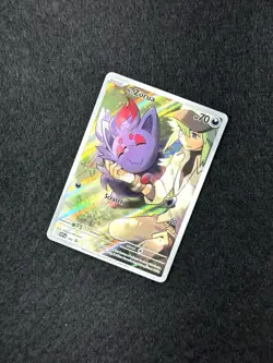 2023 Pokemon SV Black Star Promos N's Zorua #189 Destined Rivals ETB Promo - Image 3