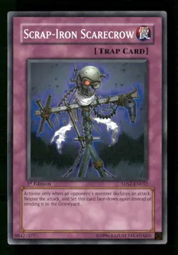 Scrap-Iron Scarecrow 5D's 2008 Starter Deck #5DS1-EN032 1st Edition Yugioh - Image 1