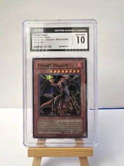 Yu-Gi-Oh! TCG Tyrant Dragon Super Rare RP02-EN056 CGC MINT 9 - Image 1