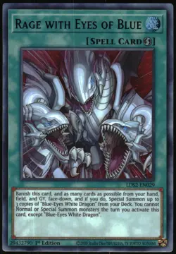 Yu-Gi-Oh! Season 5 Rage With Eyes of Blue 2021 LDS2-EN029 Ultra Rare 1st - Image 1