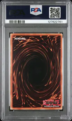 2021 YU-GI-OH! TIN OF ANCIENT BATTLES HAMON, LORD OF STRIKING THUNDER PSA 10 - Image 2