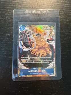 One Piece TCG Monkey.D.Luffy OP11-058 Carrying On His Will OP13 Treasure Rare TR - Image 1