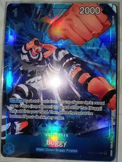 One Piece - Buggy (Alternate Art)- Paramount War (OP02) OP02-058- MINT - ENGLISH - Image 1